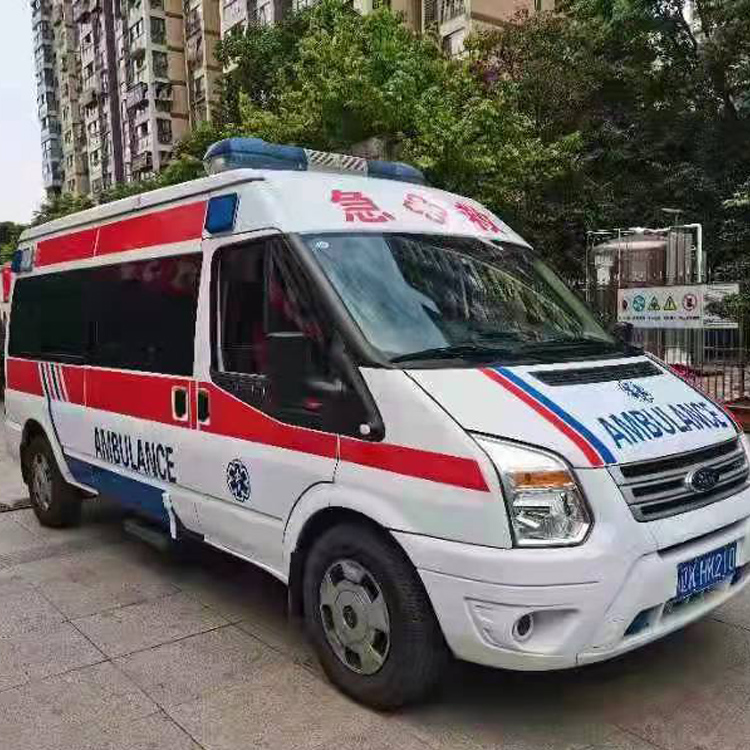 麦盖提长途救护车护送病人返乡